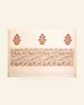 Reti Block Printed Chanderi Stole — Saptadhārā studio