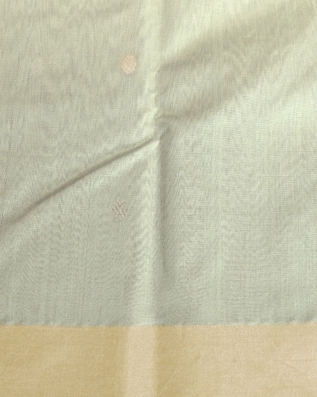 Sona Chanderi Silk & Cotton Saree — actual fabric