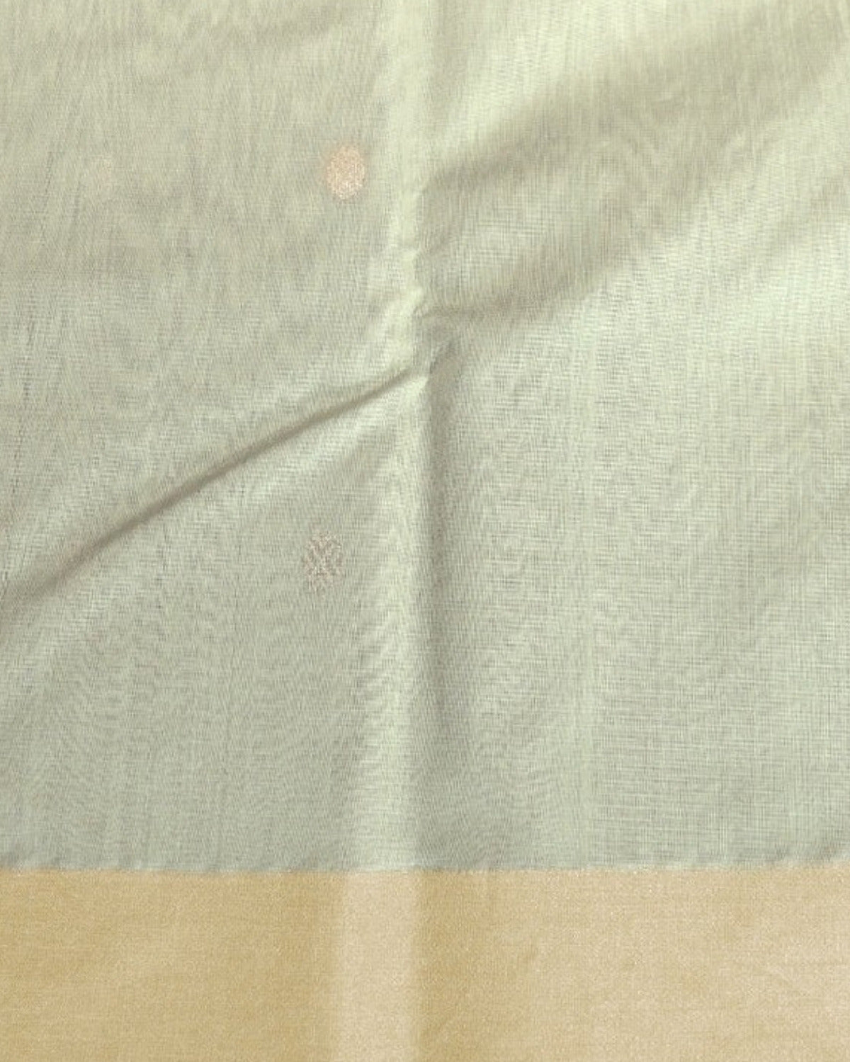 Sona Chanderi Silk & Cotton Saree — actual fabric