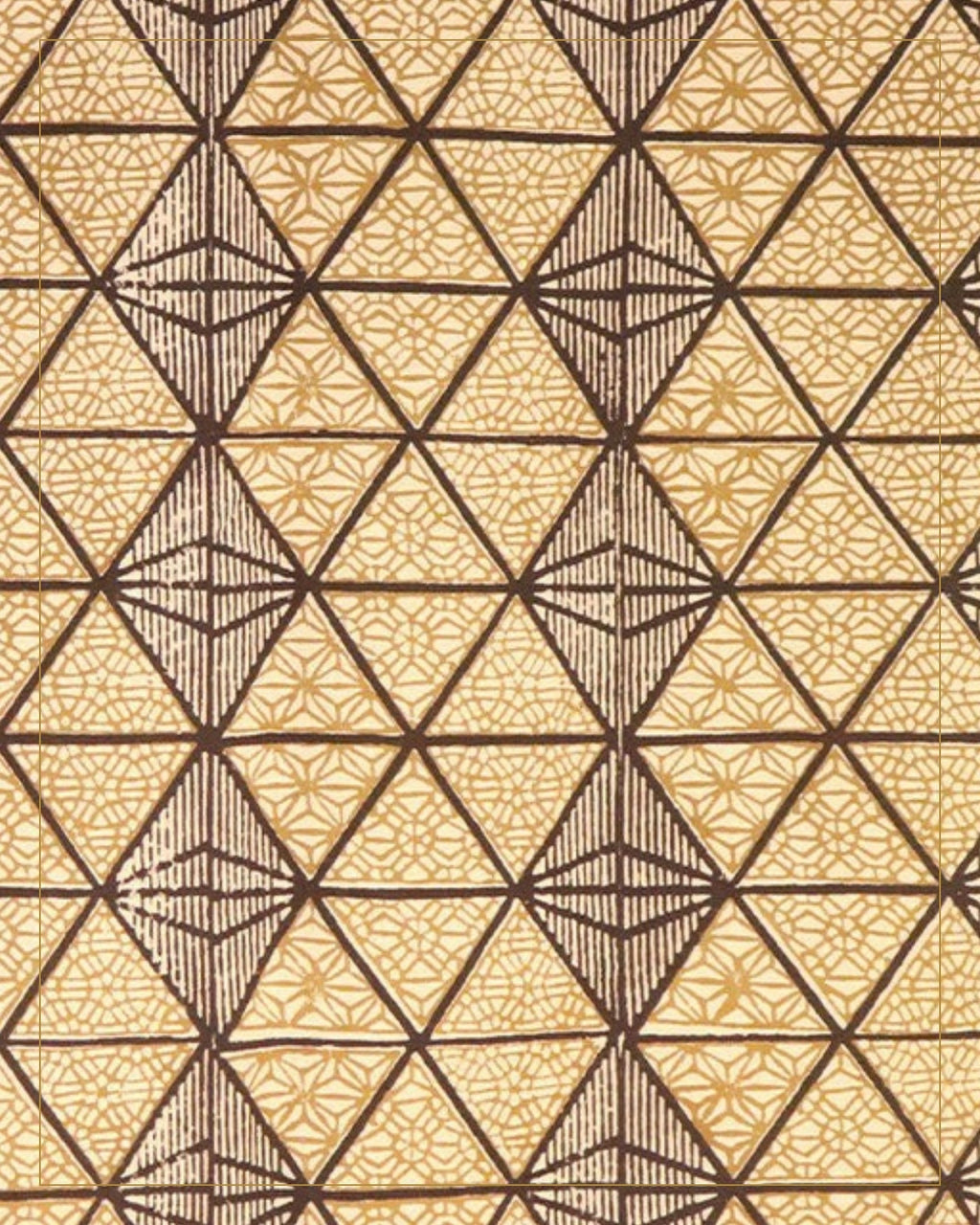 Hand Block Printed Bagh Cotton Suit – 3 Piece Unstitched — Saptadhārā studio