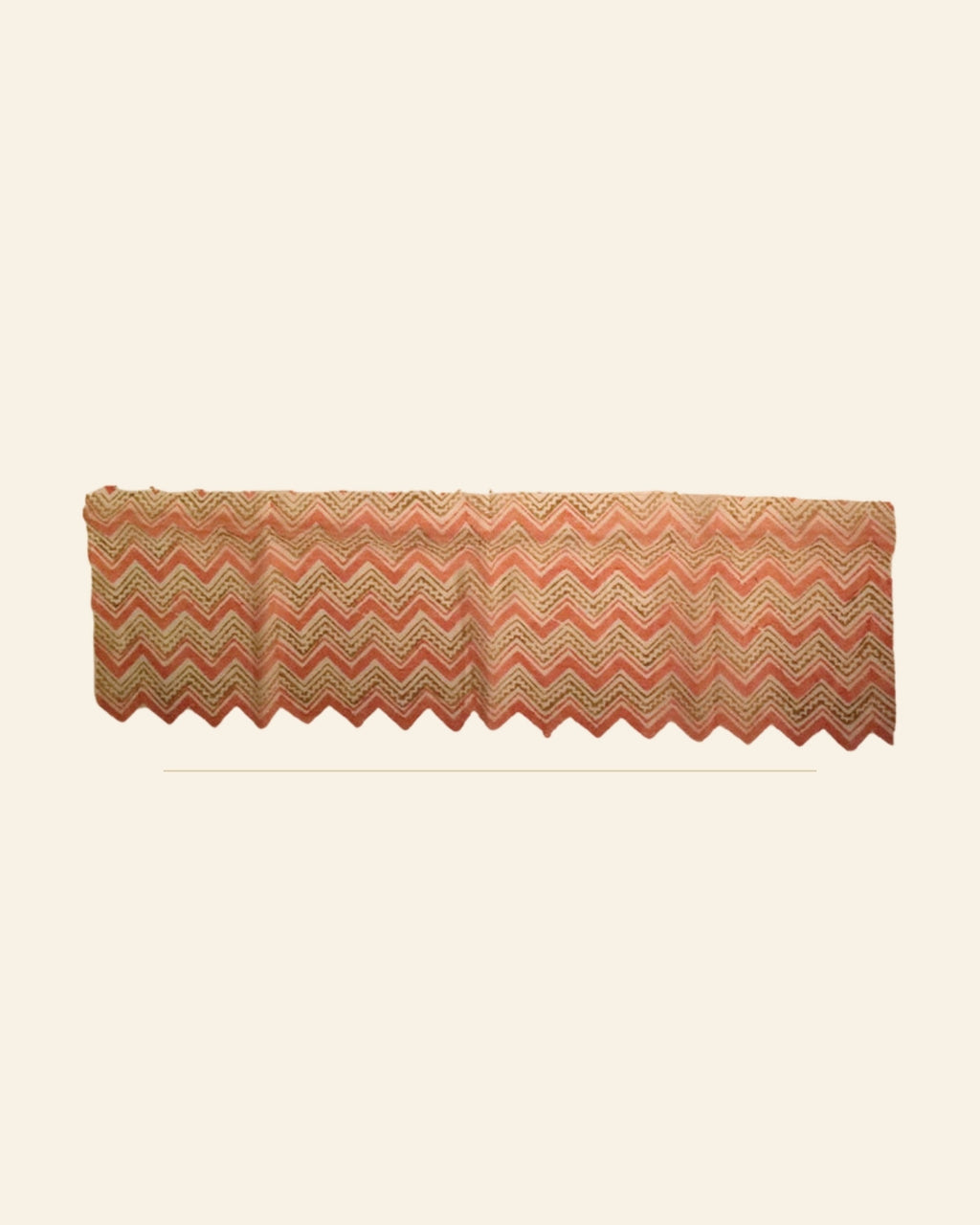 Reti Block Printed Chanderi Stole — Saptadhārā studio