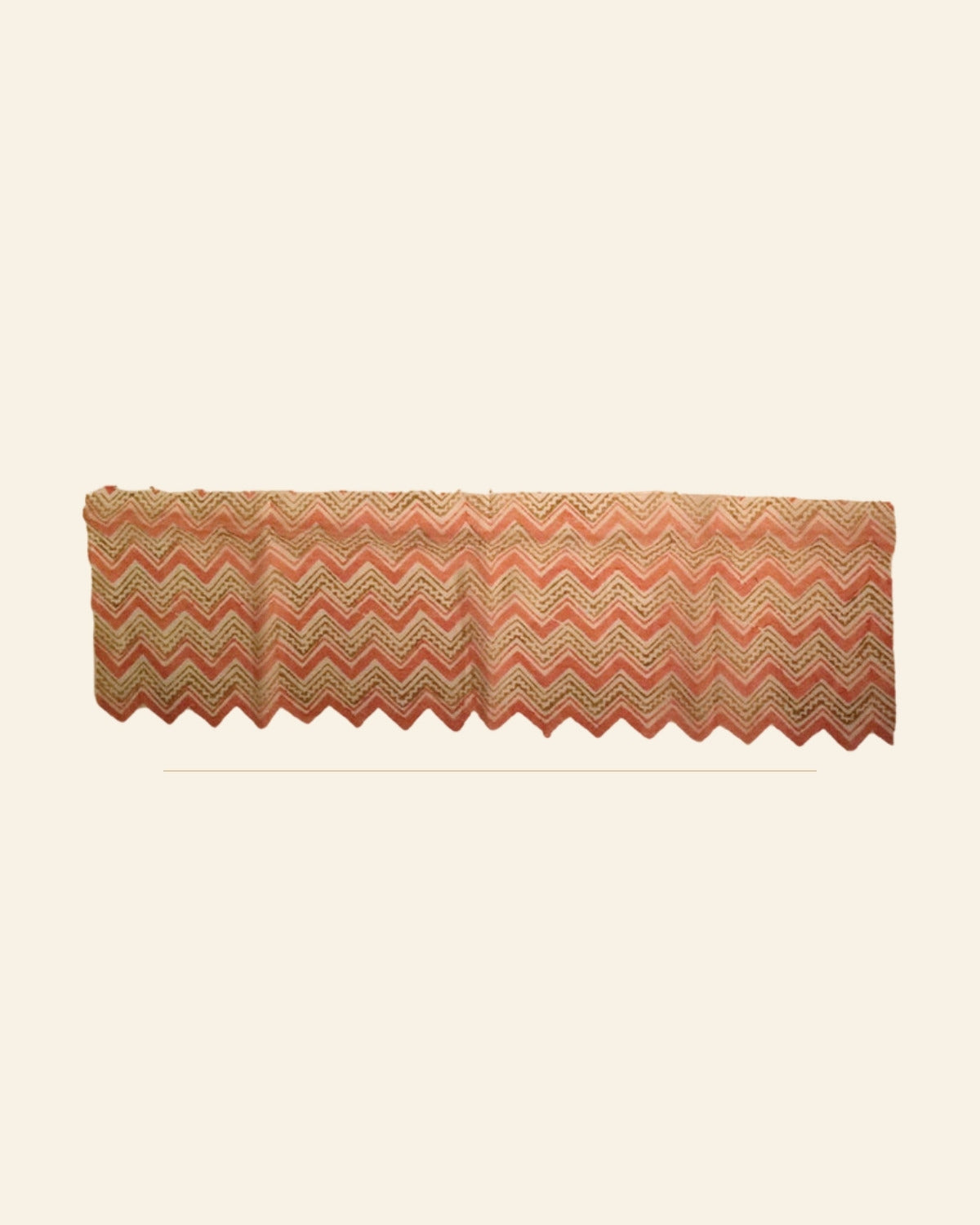 Reti Block Printed Chanderi Stole — Saptadhārā studio