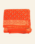 Handcrafted Dabu Print Cotton Dress Material – 3 Piece Set — Saptadhārā studio