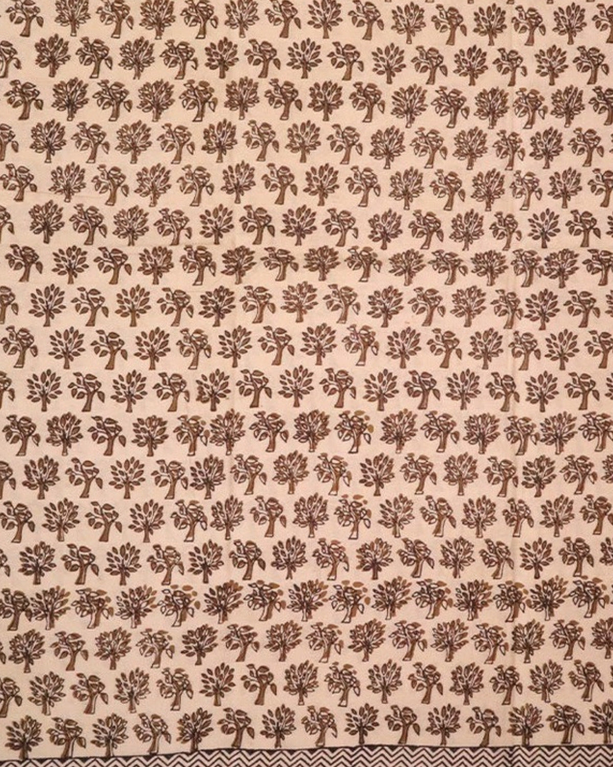 Shyam Bagh Print Cotton Saree — actual fabric