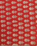 Hand Block Printed Bagh Cotton Suit – 3 Piece Unstitched — Saptadhārā studio