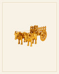 Bell Metal Open Bullock Cart — Saptadhārā