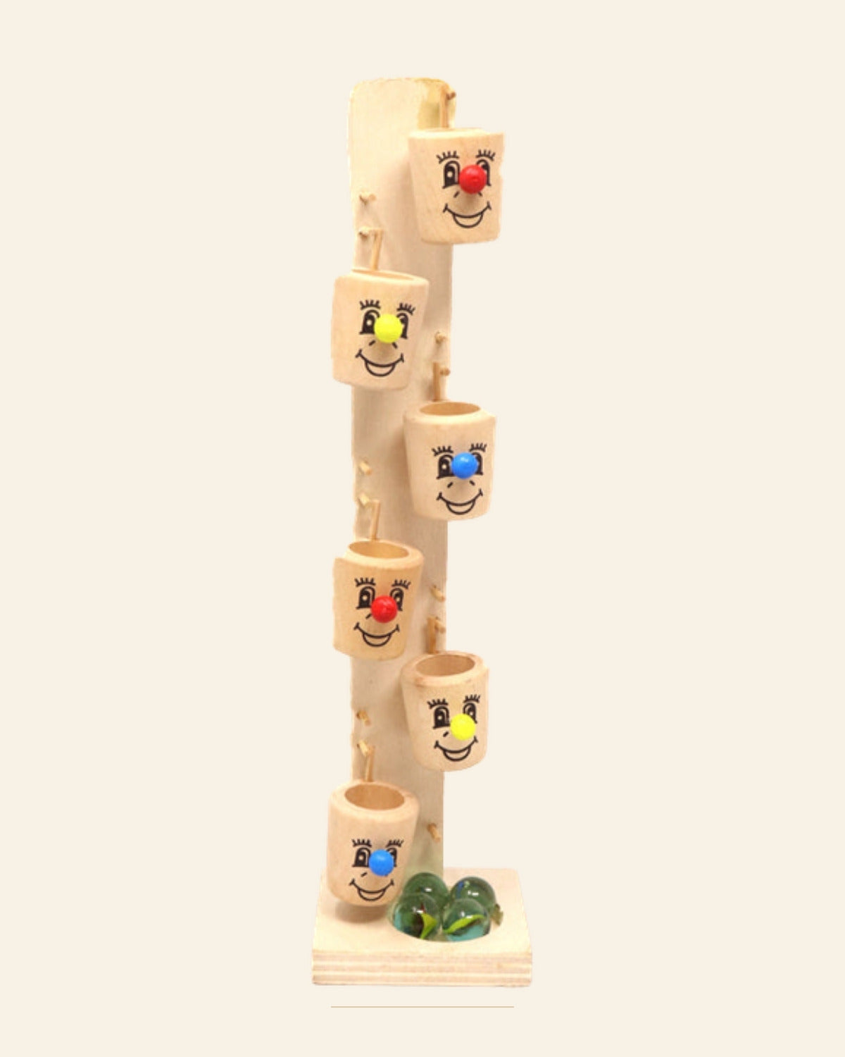 Sheesham Wooden Kancha Game Toy Set · Budhni Lacquerware — Saptadhārā studio