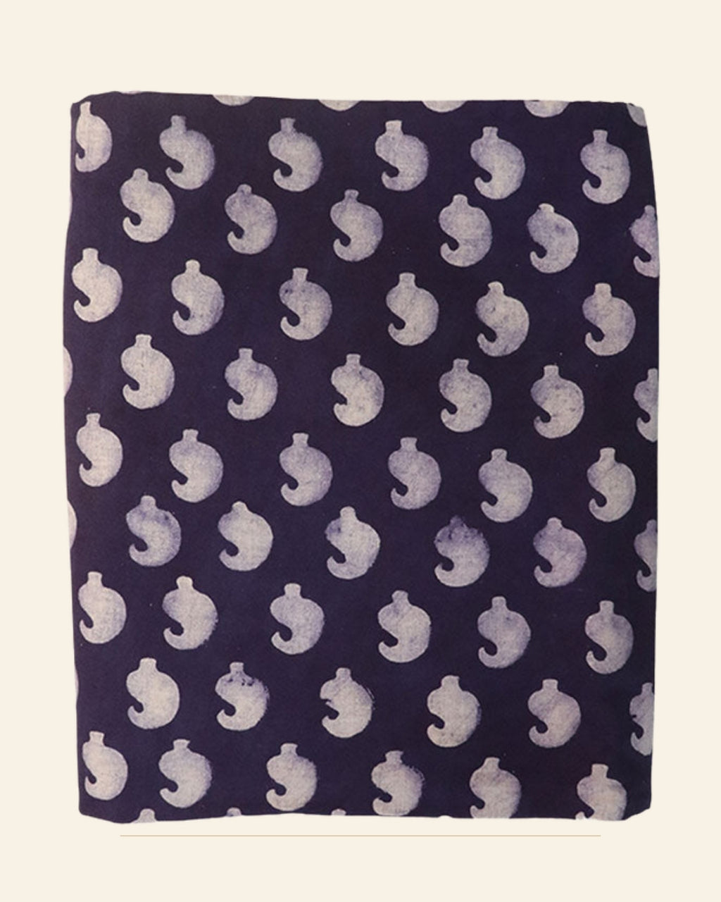 Jamuni Dabu Print Cotton Dress Material — Saptadhārā studio