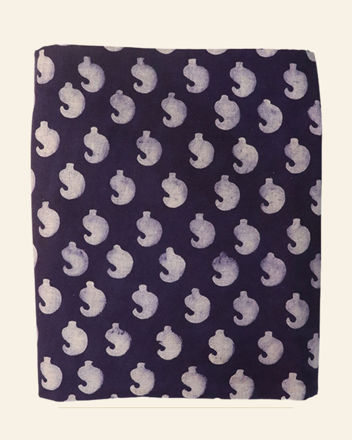 Jamuni Dabu Print Cotton Dress Material — Saptadhārā studio