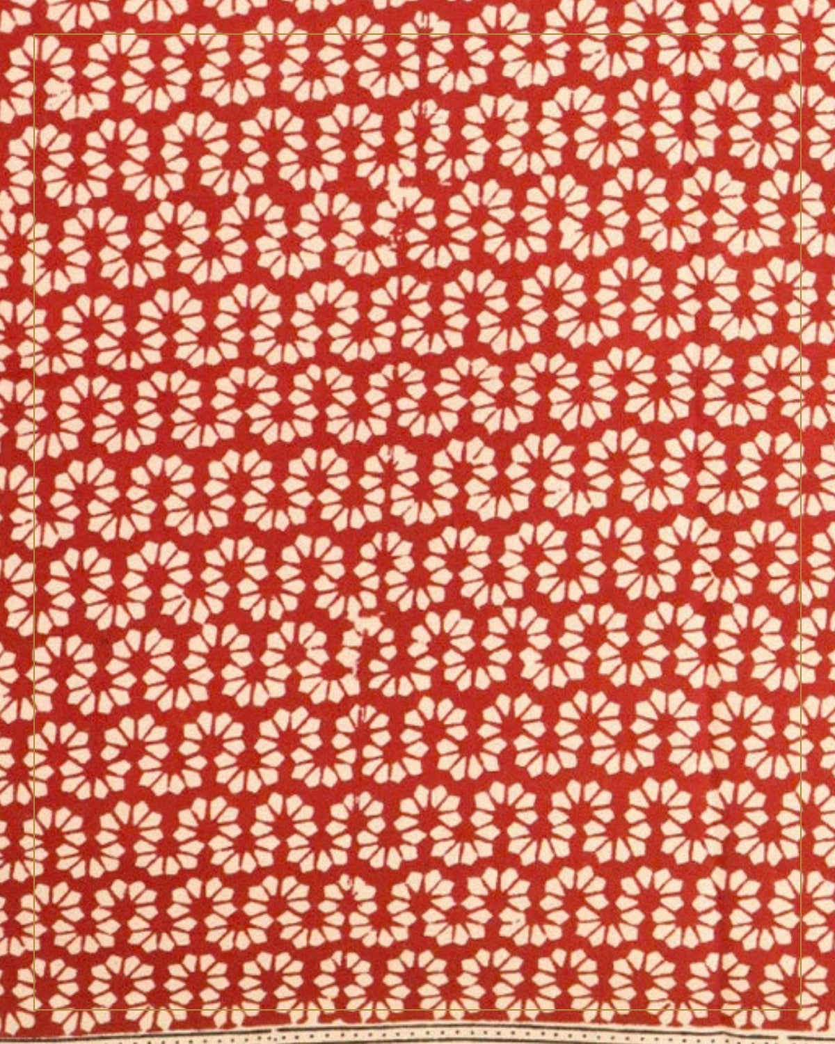 Hand Block Printed Bagh Cotton Suit – 3 Piece Unstitched — Saptadhārā studio