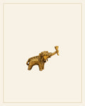Handcrafted Brass Elephant with Lotus – Small (Decorative Tail) | Bhareva  Craft Showpiece — Saptadhārā