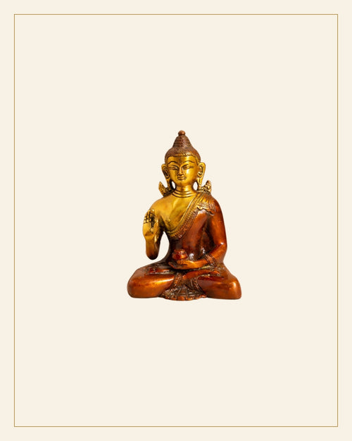 Brass Buddha Statue · Bell Metal — Saptadhārā