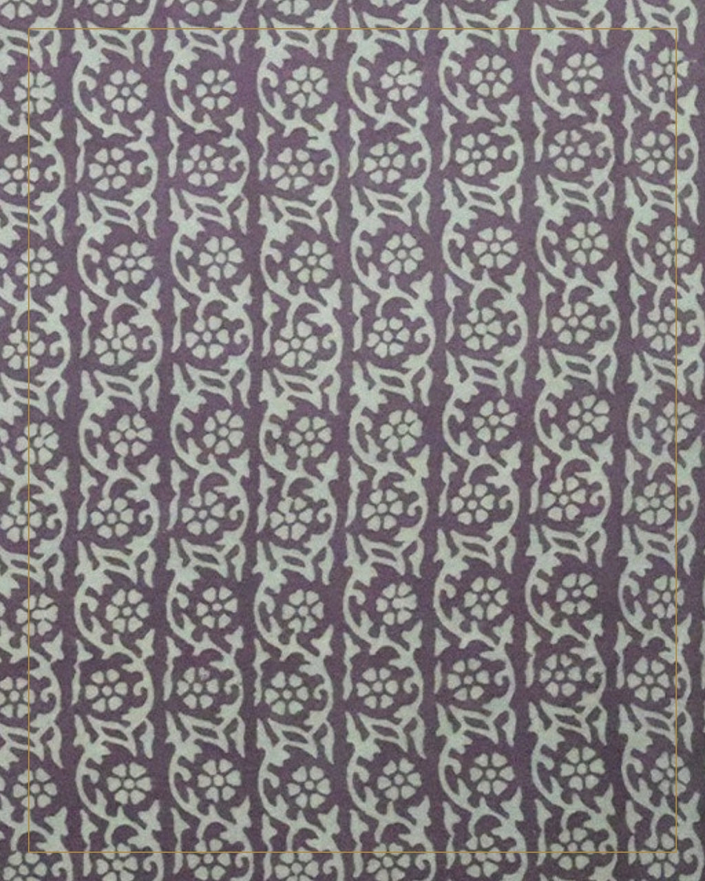 Hand Block Printed Bagh Cotton Suit – 3 Piece Unstitched — Saptadhārā studio