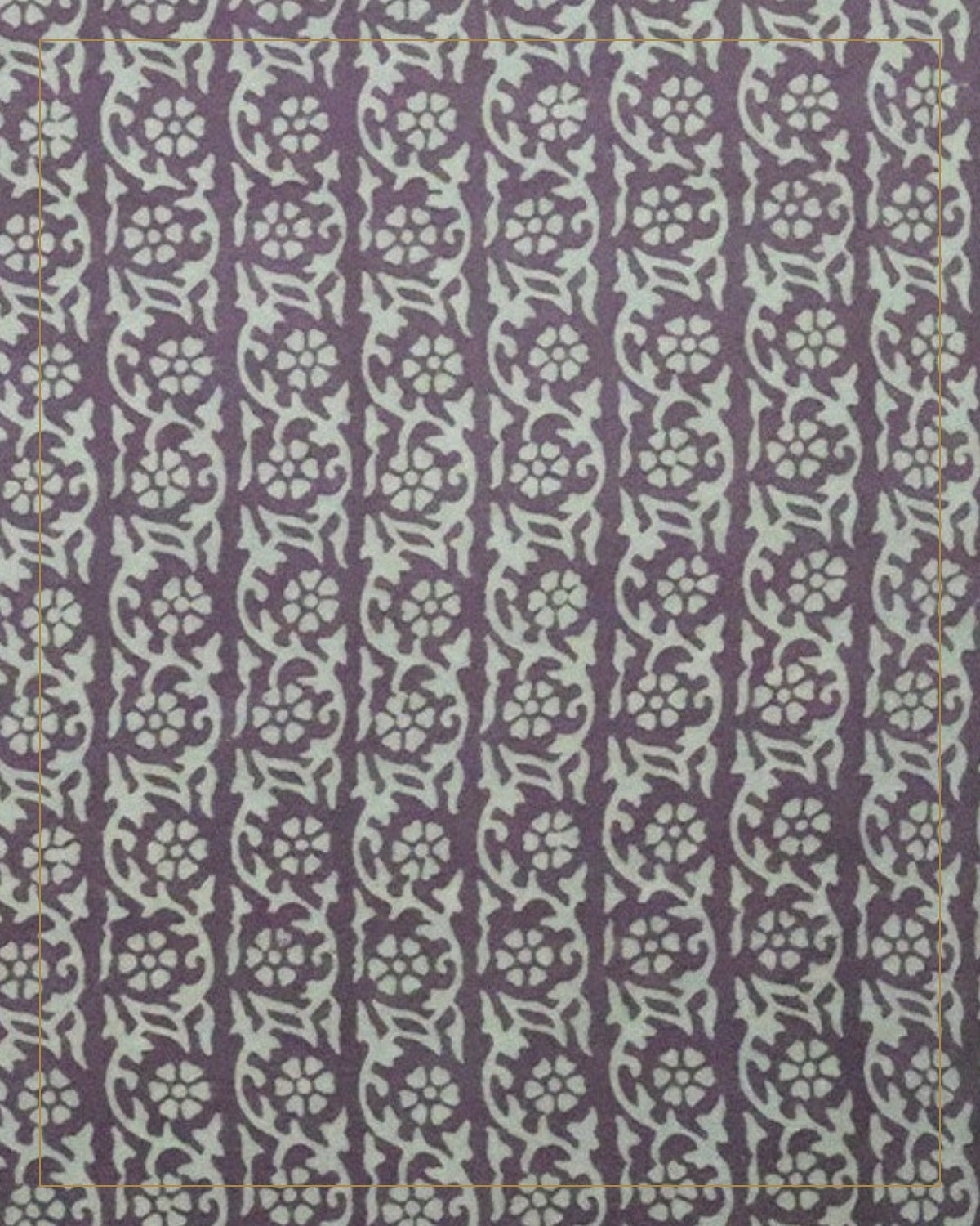 Hand Block Printed Bagh Cotton Suit – 3 Piece Unstitched — Saptadhārā studio