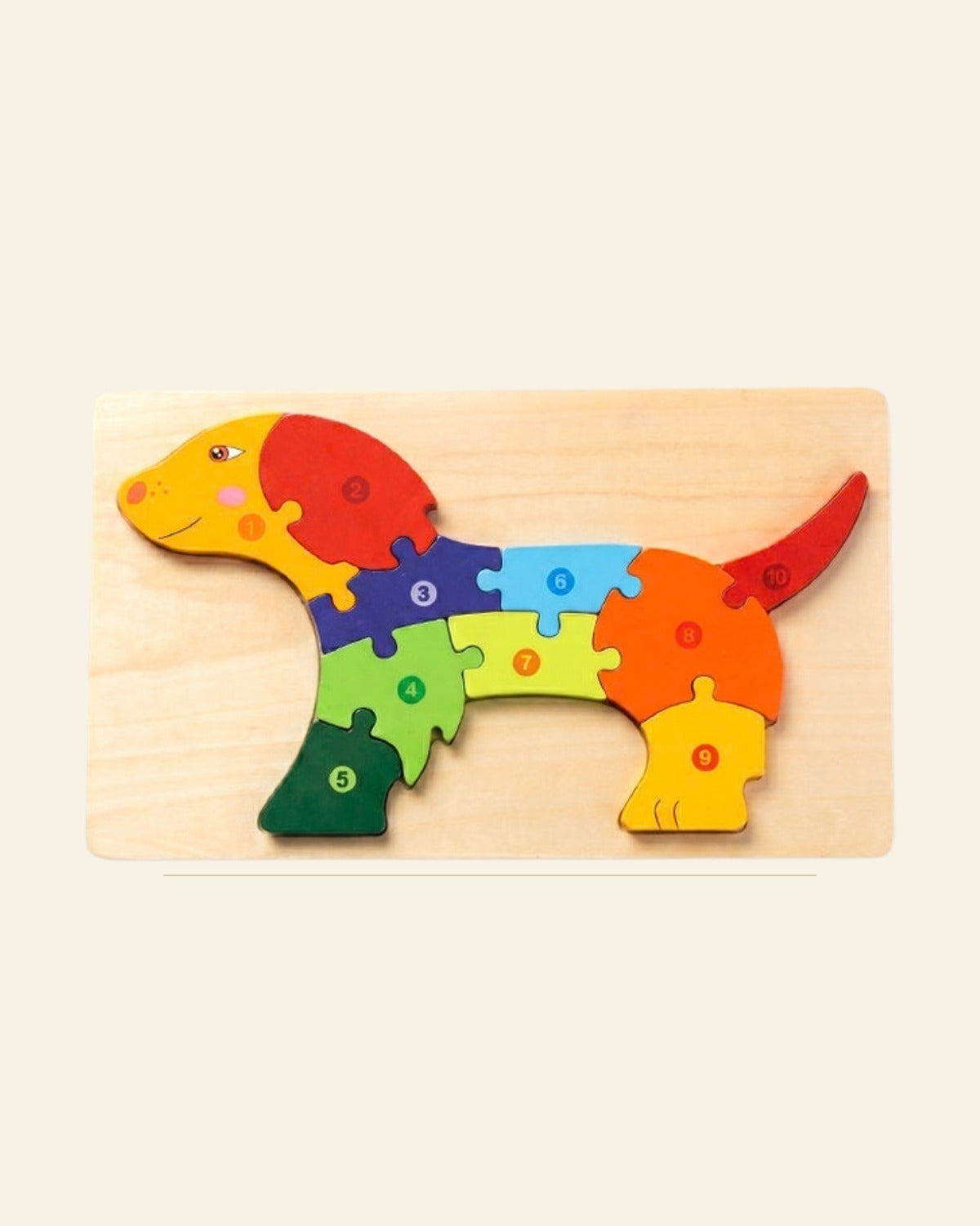 Sheesham Wooden Puzzle Toy for Kids · Budhni Lacquerware — Saptadhārā studio