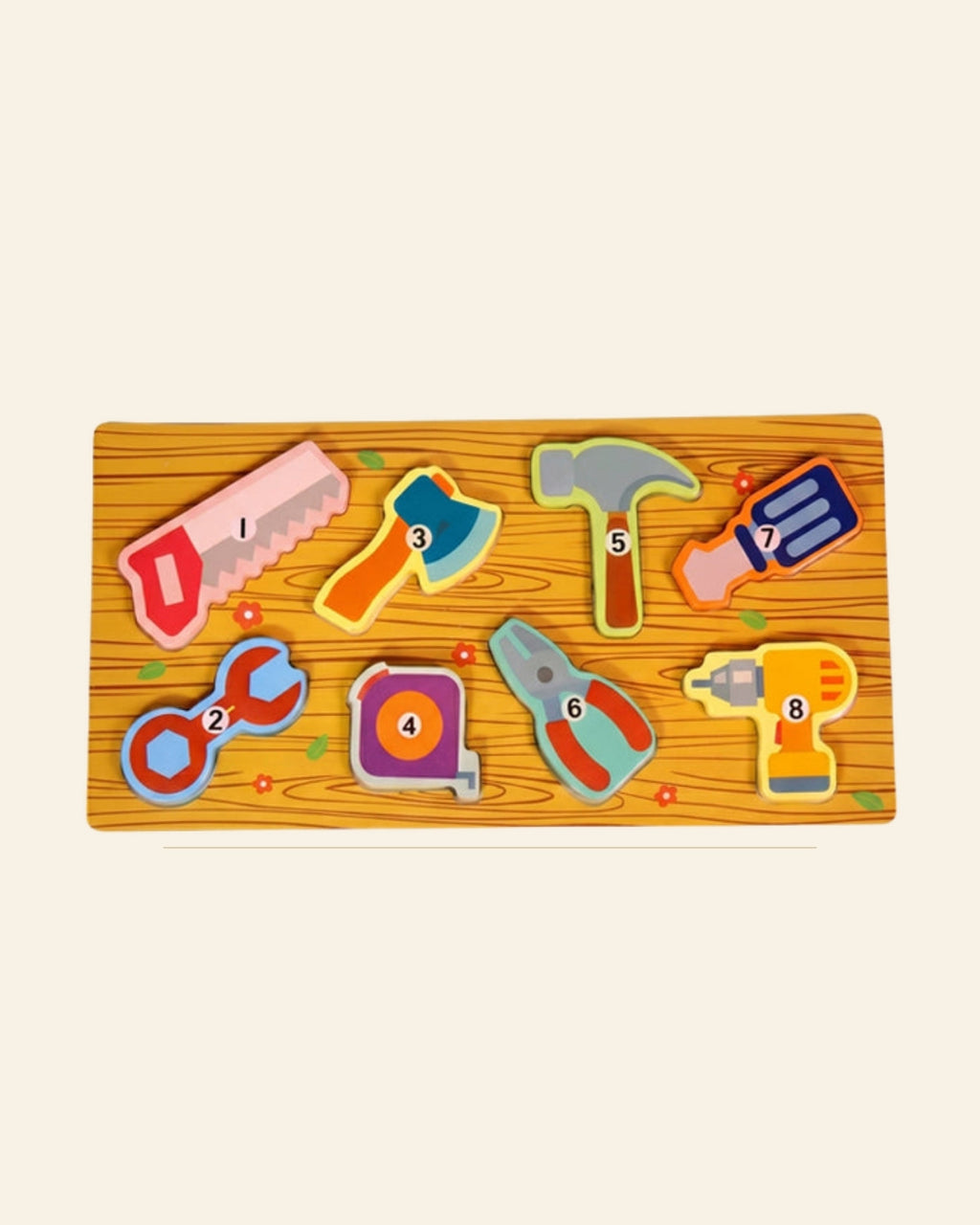 Sheesham Wooden Tool Kit Toy Set for Kids · Budhni Lacquerware — Saptadhārā studio