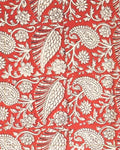 Hand Block Printed Bagh Cotton Suit – 3 Piece Unstitched — Saptadhārā studio