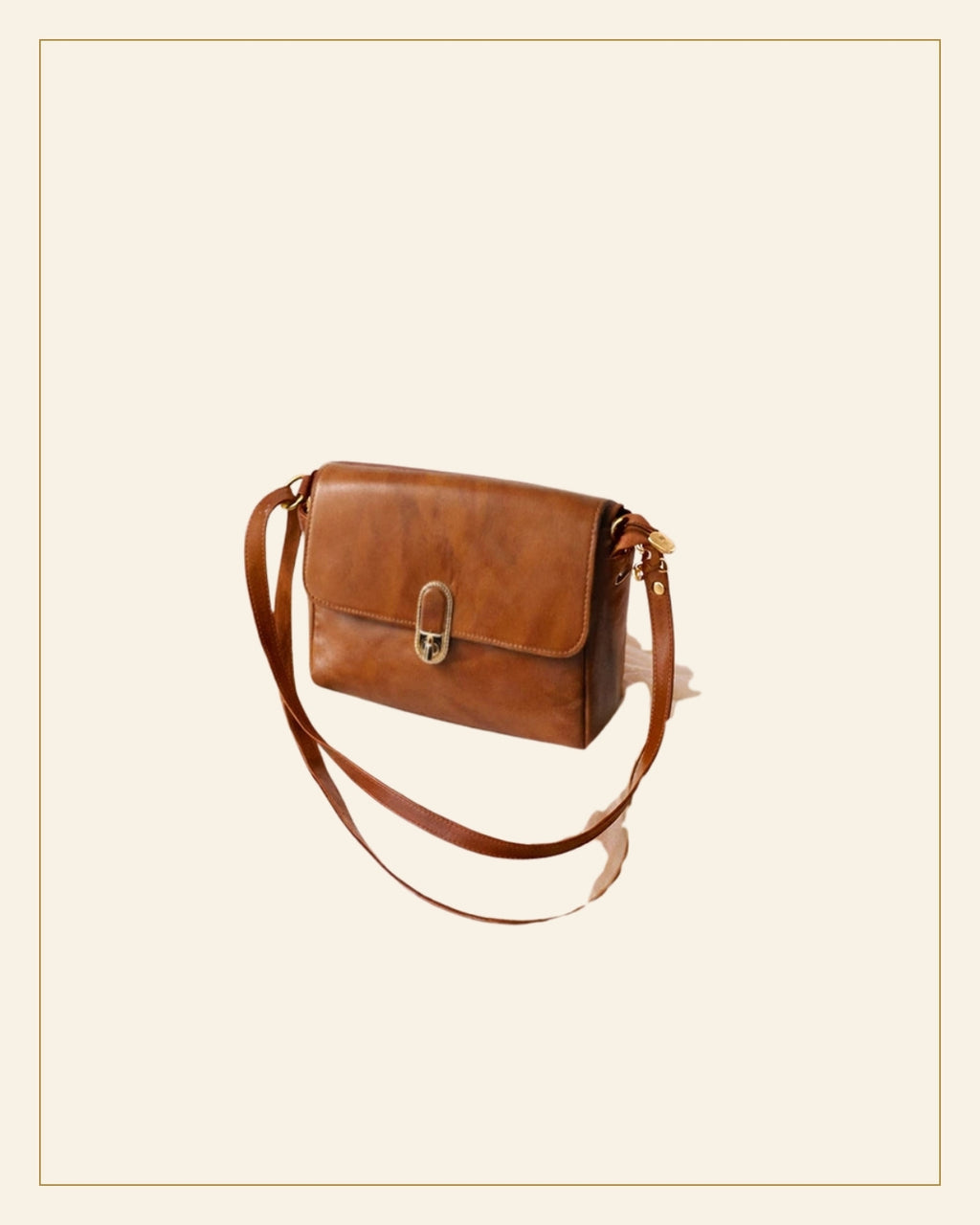 Mitti Sheep Leather Flap Crossbody Bag · Leathercraft — Saptadhārā