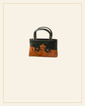 Dhani Sheep Leather Floral Applique Handbag · Leathercraft — Saptadhārā
