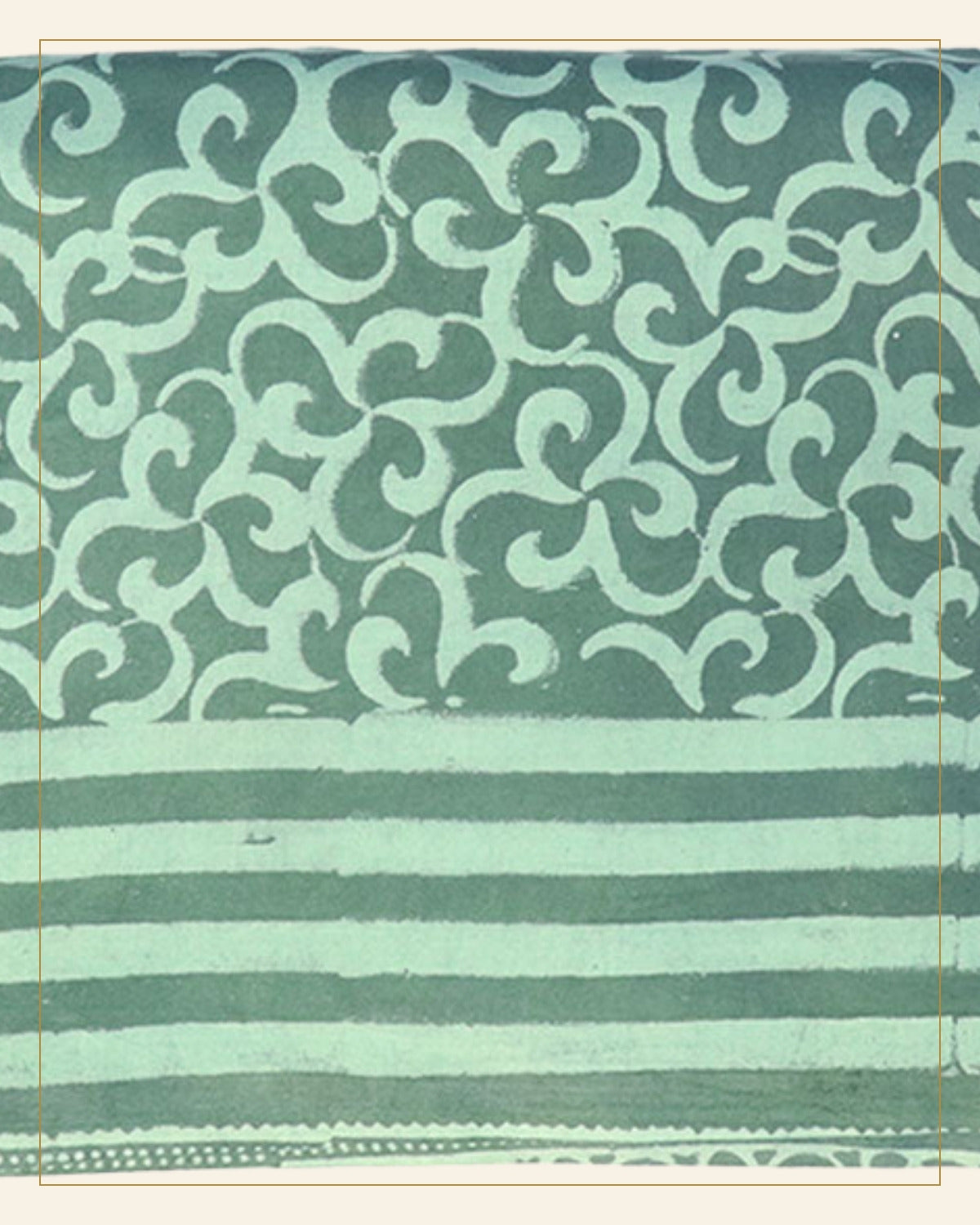 Dhani Dabu Print Cotton Dress Material — Saptadhārā detail
