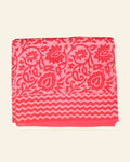 Gulabi Dabu Print Cotton Dress Material — Saptadhārā studio