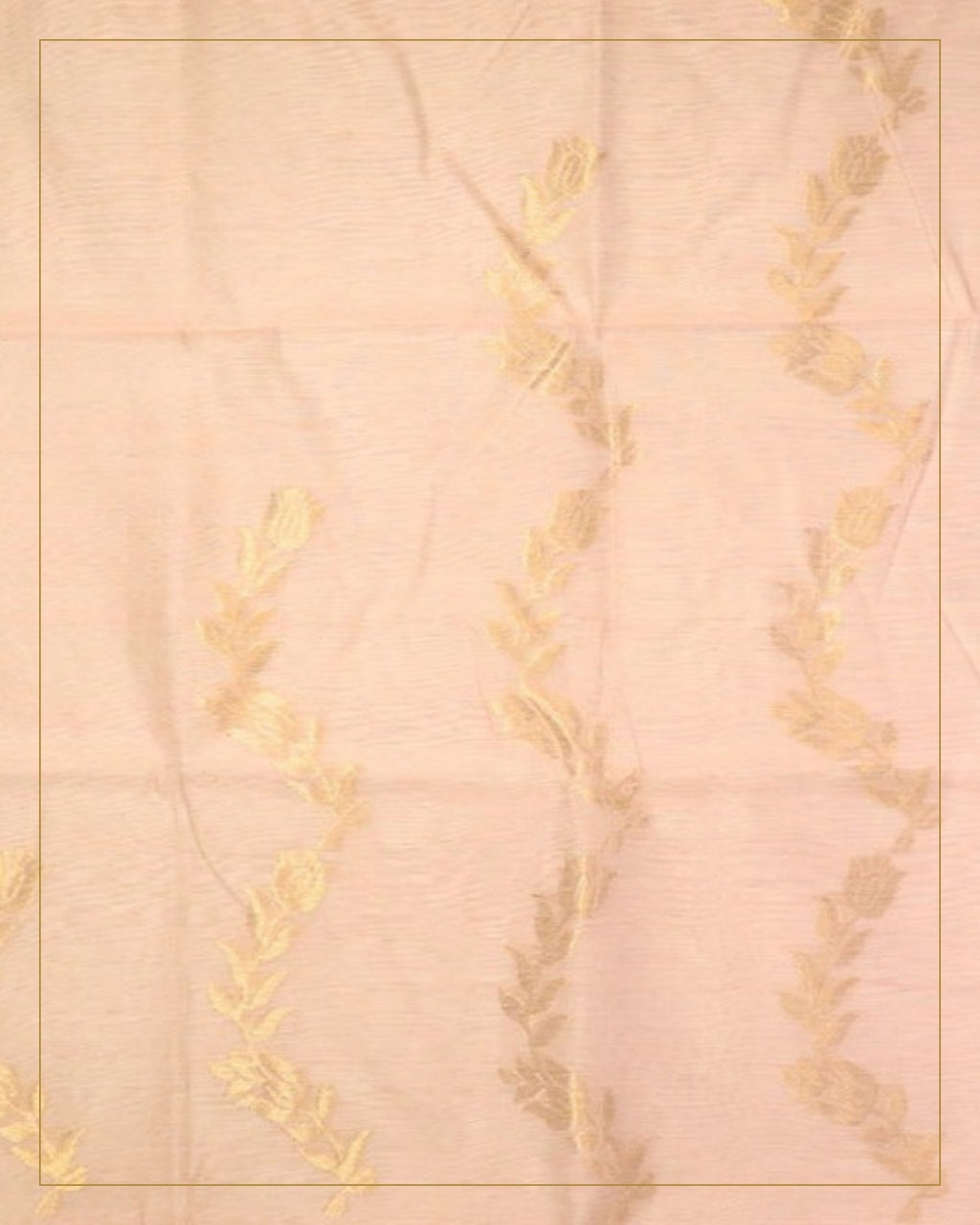Handwoven Unstitched Chanderi 3 Piece Suit Set (Silk & Mercerized Cotton) — Saptadhārā studio