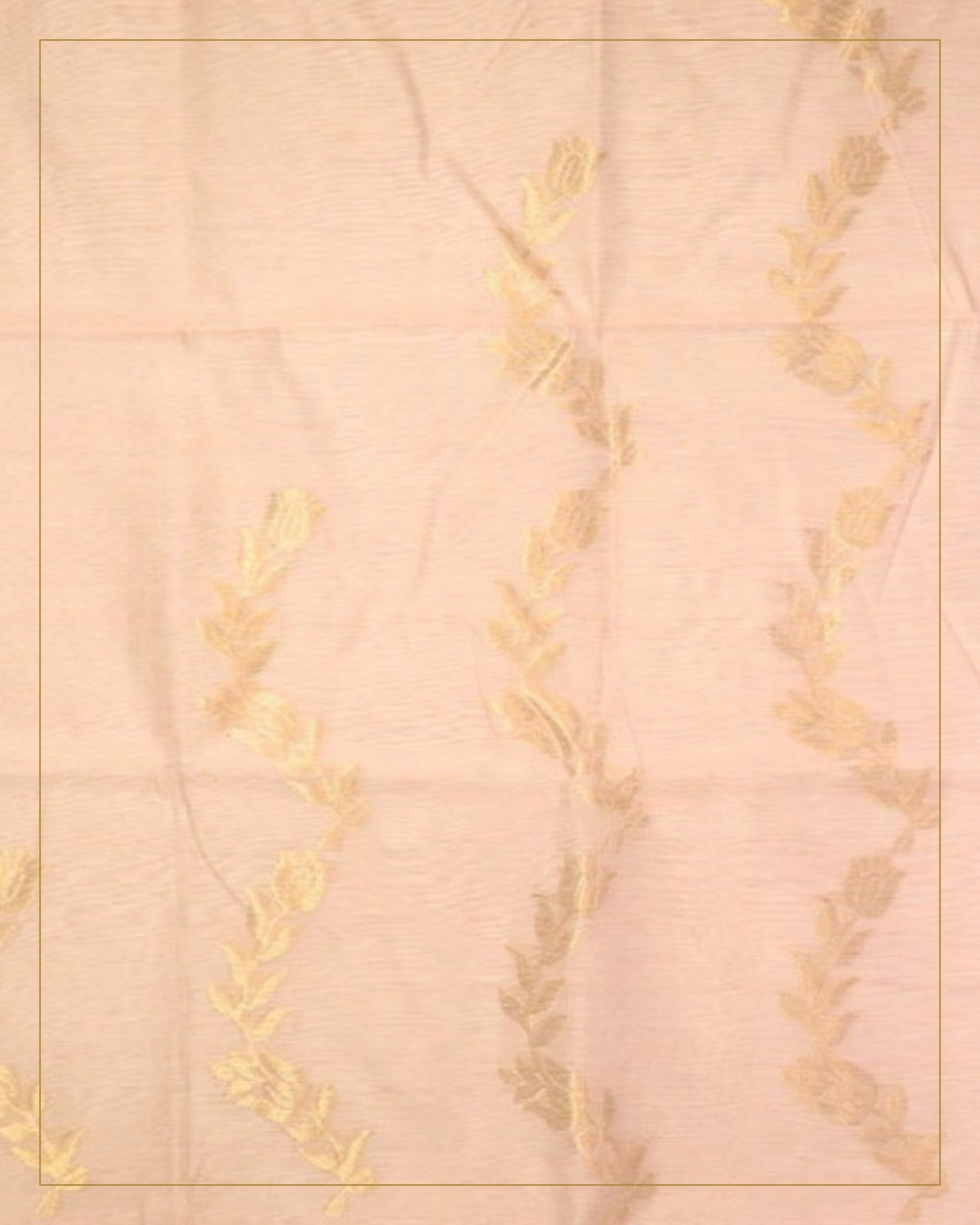 Handwoven Unstitched Chanderi 3 Piece Suit Set (Silk & Mercerized Cotton) — Saptadhārā studio