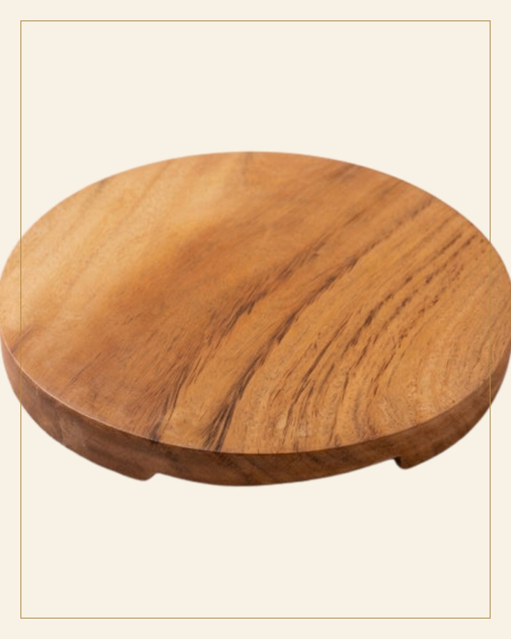 Sheesham Wooden Chakoti · Budhni Lacquerware — Saptadhārā detail