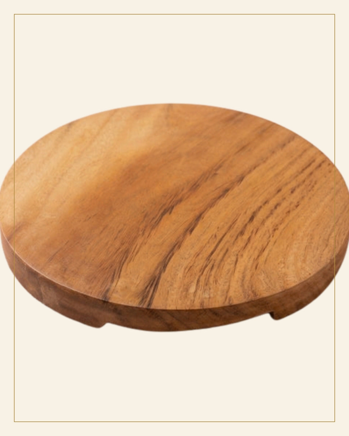 Sheesham Wooden Chakoti · Budhni Lacquerware — Saptadhārā detail