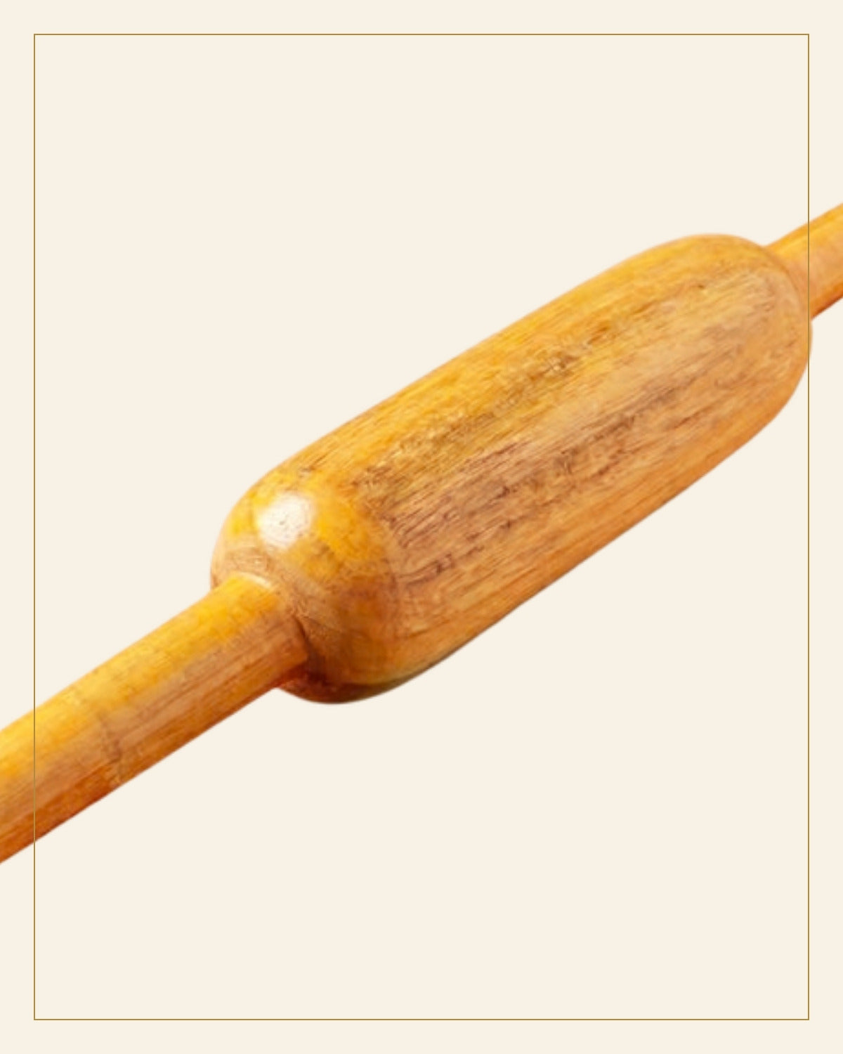 Sheesham Wooden Belan · Budhni Lacquerware — Saptadhārā detail