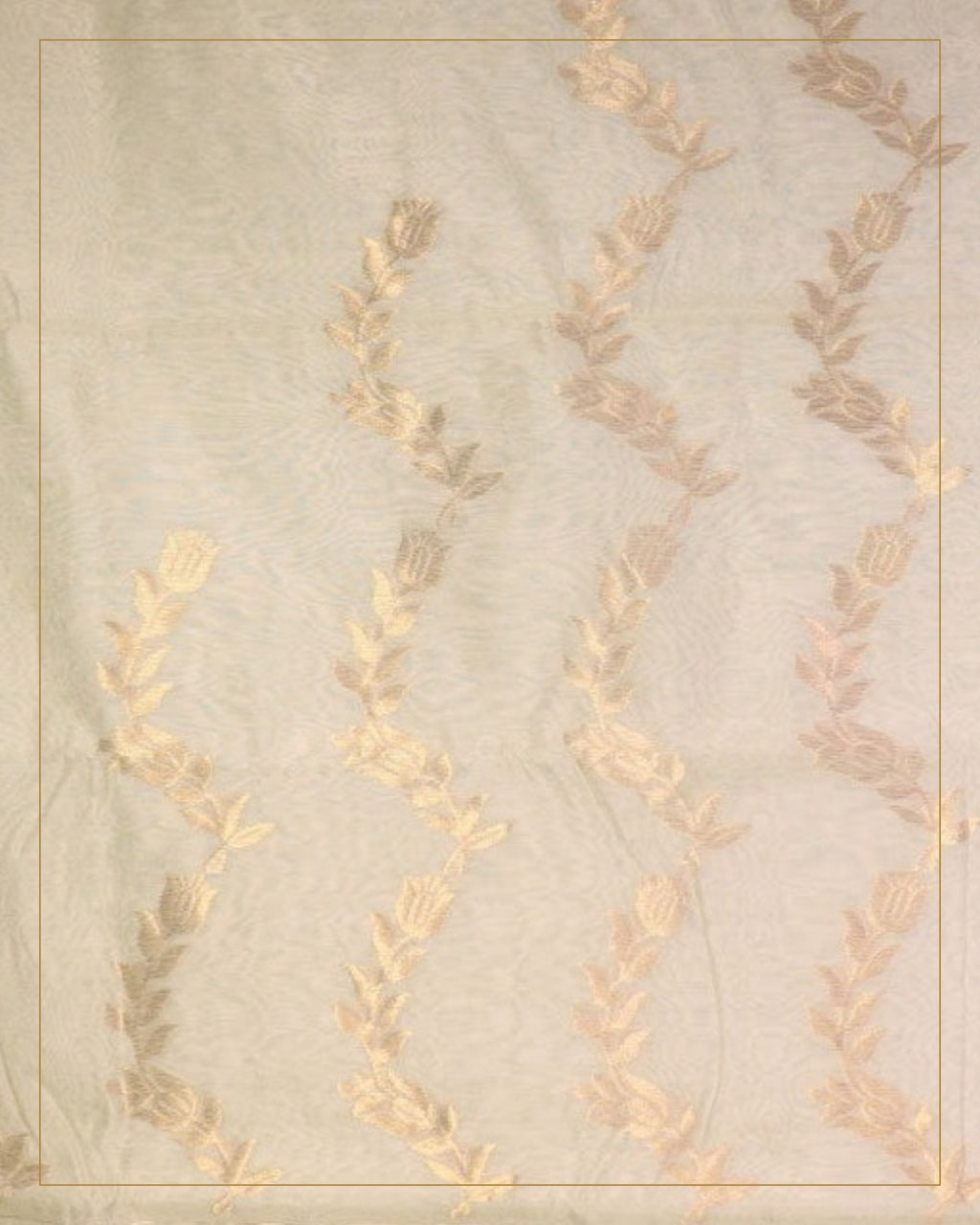 Handwoven Unstitched Chanderi 3 Piece Suit Set (Silk & Mercerized Cotton) — Saptadhārā studio