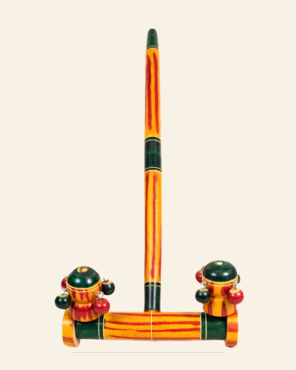 Sheesham Wooden Hath Gaadi Toy · Budhni Lacquerware — Saptadhārā studio