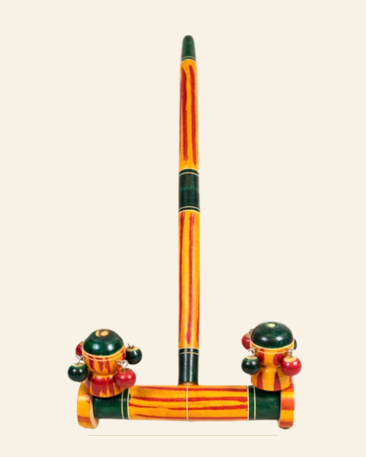 Sheesham Wooden Hath Gaadi Toy · Budhni Lacquerware — Saptadhārā studio