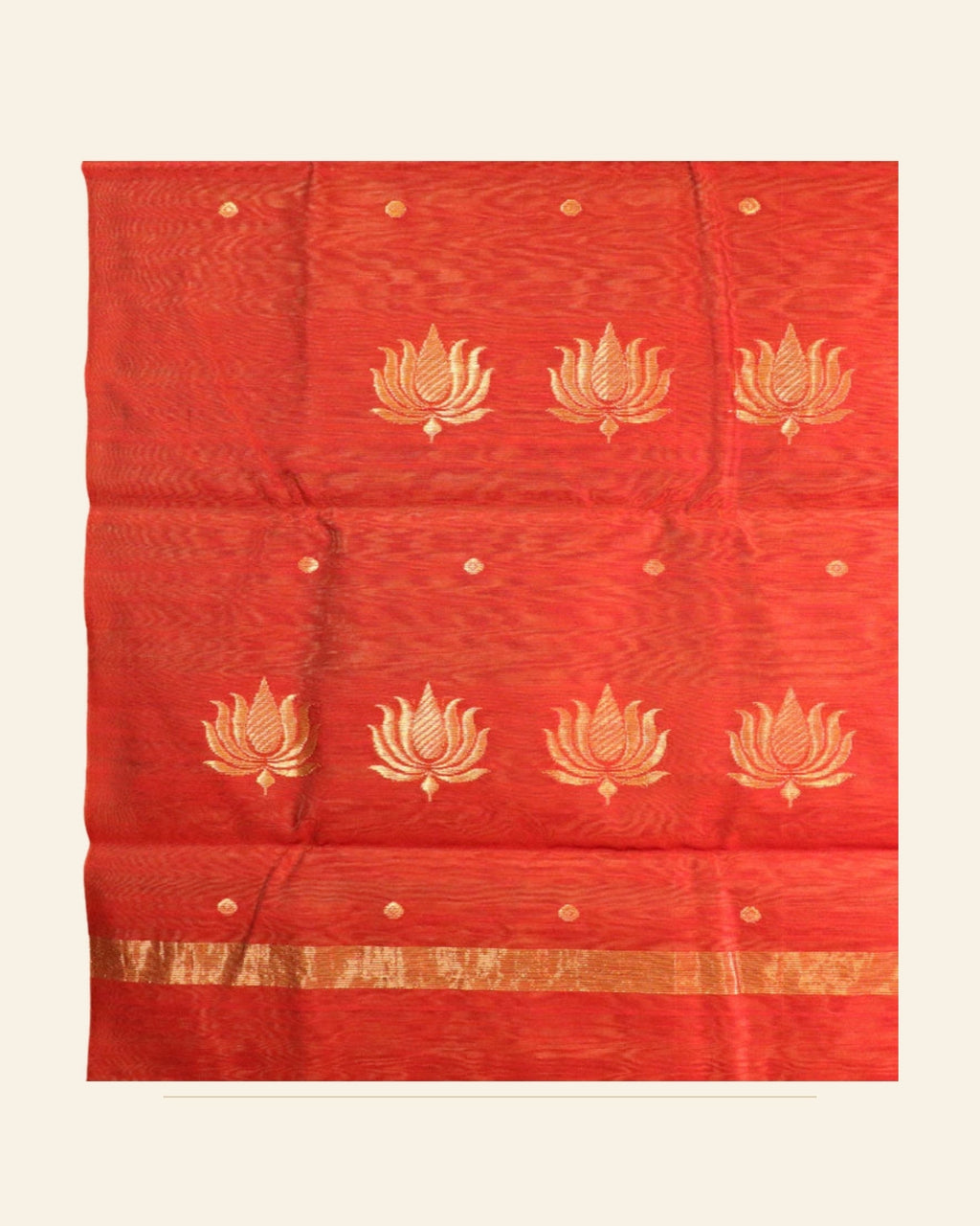 Handwoven Unstitched Chanderi 3 Piece Suit Set (Silk & Mercerized Cotton) — Saptadhārā studio