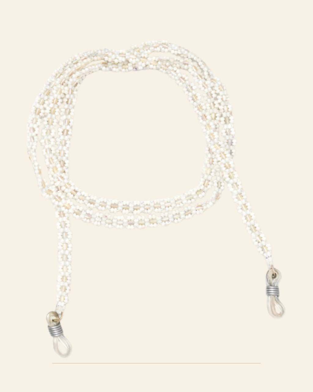 Chandni Beaded Eyeglass Chain · Beadwork — Saptadhārā studio