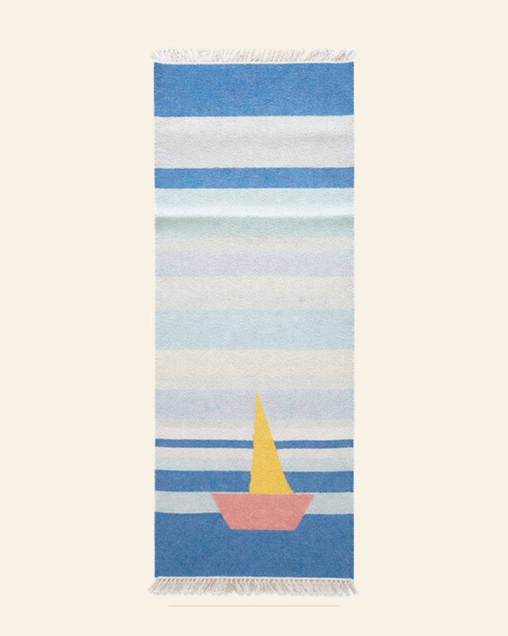 Neel Punja Durrie Floor Carpet · Handwoven Rug — Saptadhārā studio