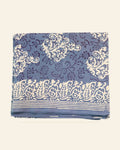 Neel Dabu Print Cotton Dress Material — Saptadhārā studio