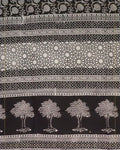 Hand Block Printed Bagh Cotton Dupatta — Saptadhārā studio