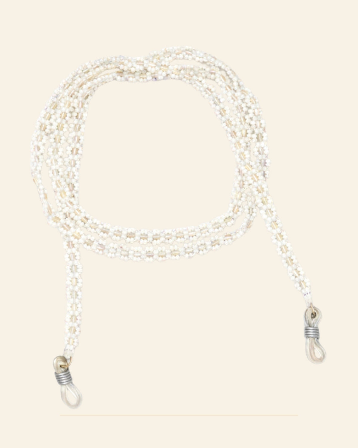 Chandni Beaded Eyeglass Chain · Beadwork — Saptadhārā studio