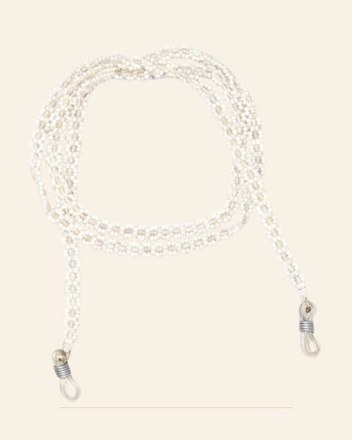 Chandni Beaded Eyeglass Chain · Beadwork — Saptadhārā studio
