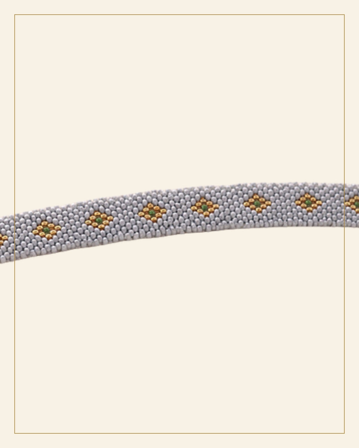 Dhuan Beaded Bracelet · Beadwork — Saptadhārā detail