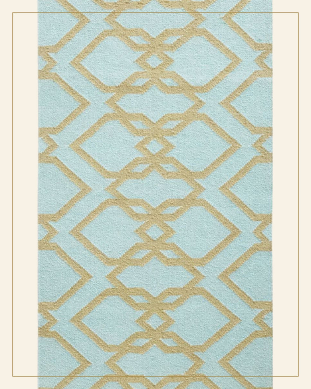 Chandni Punja Durrie Floor Carpet · Handwoven Rug — Saptadhārā detail