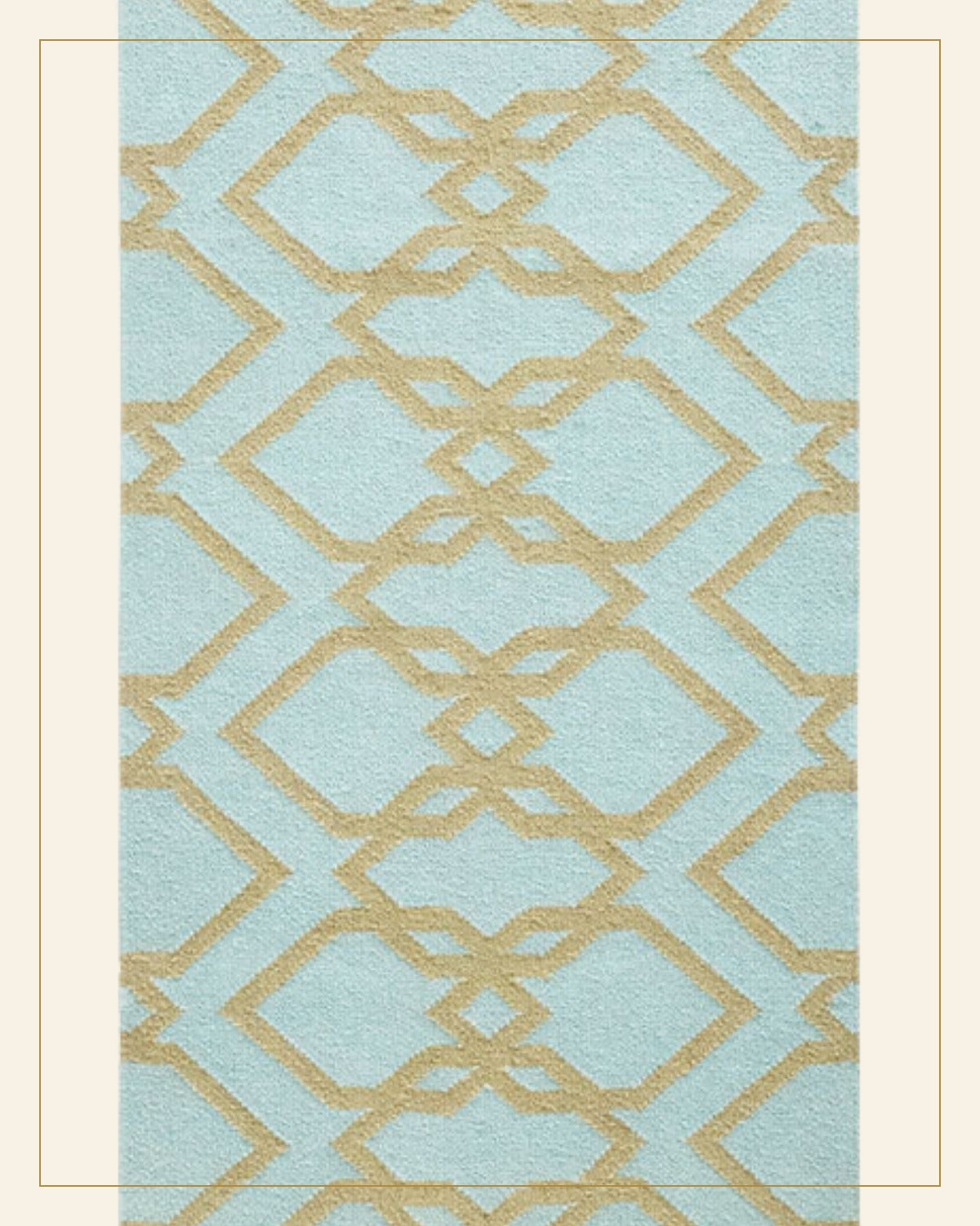 Chandni Punja Durrie Floor Carpet · Handwoven Rug — Saptadhārā detail