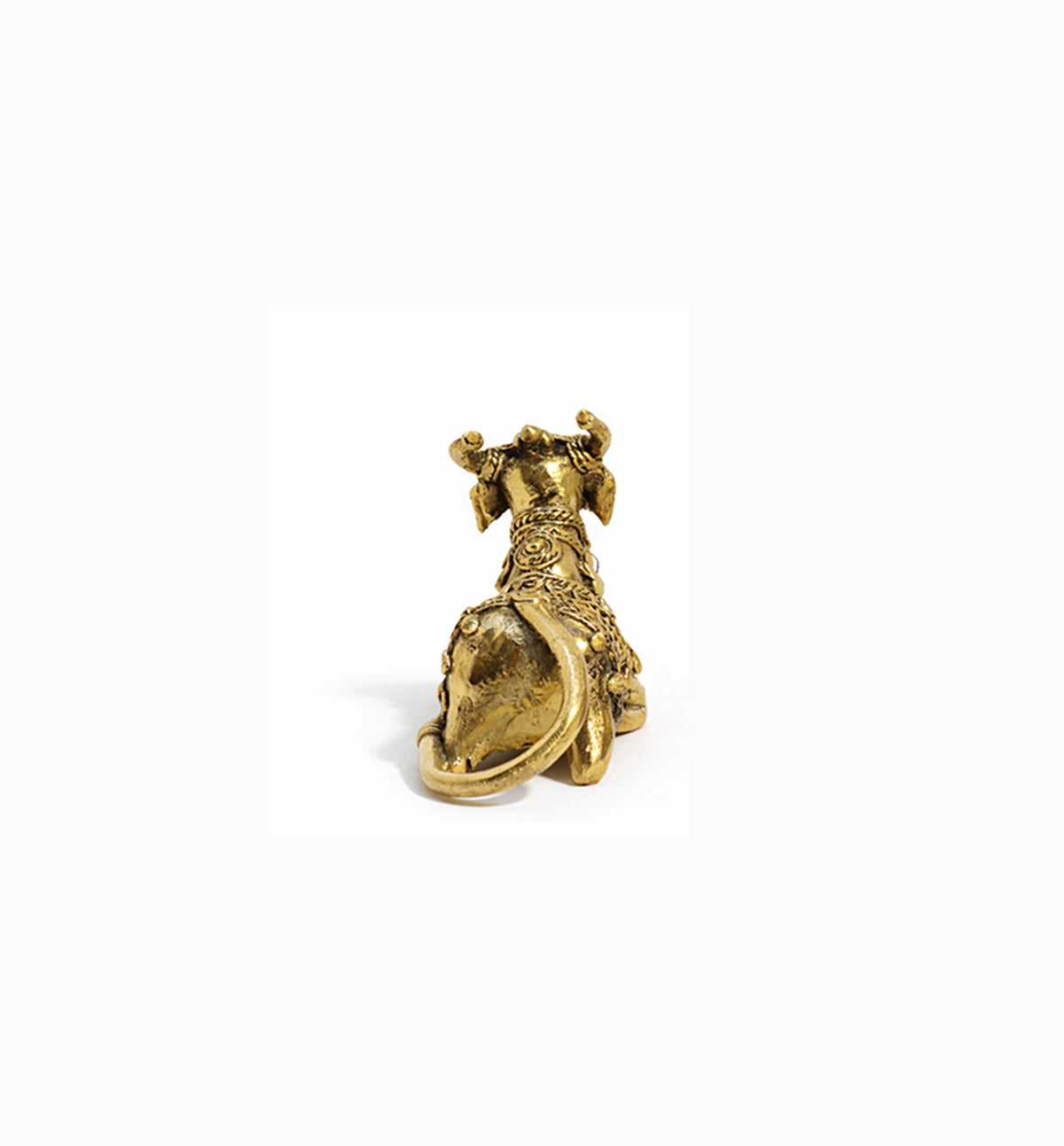 Handcrafted Bhareva Brass Nandi Bull Idol