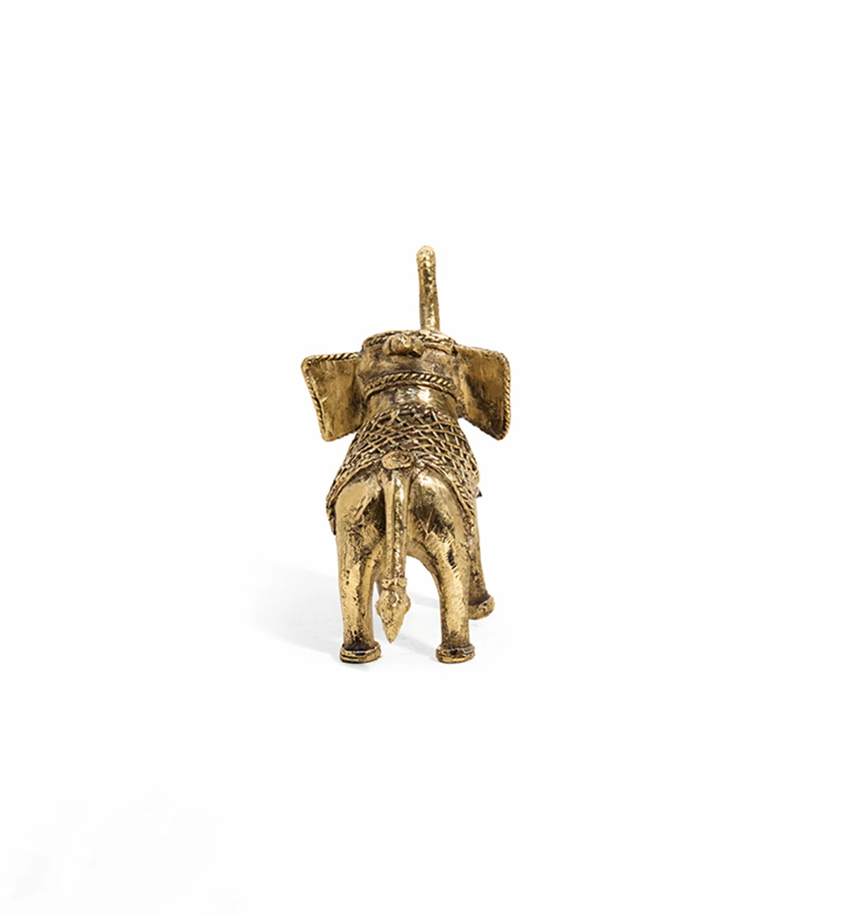 Handcrafted Bhareva Brass Elephant Showpiece