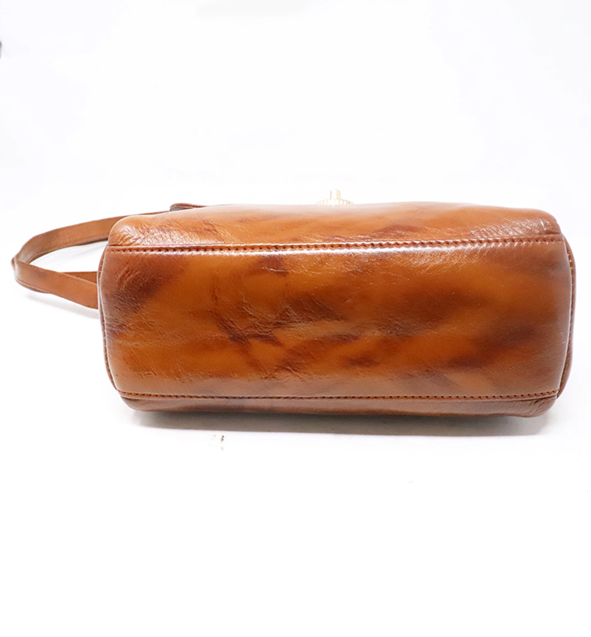 Premium Handcrafted Sheep Leather Flap Crossbody Bag – Tan Brown