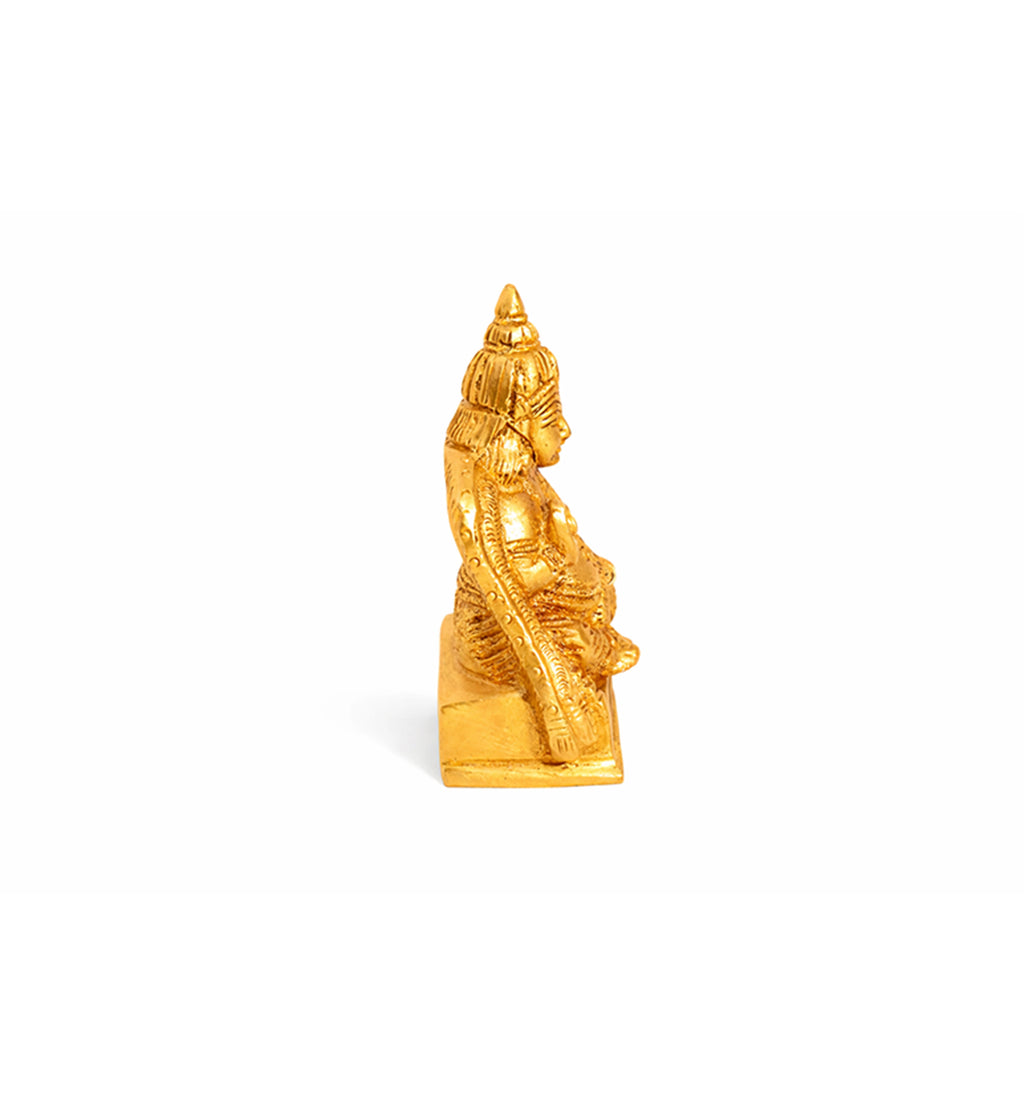 Handcrafted Brass Kuber Maharaj Idol – Gold Finish