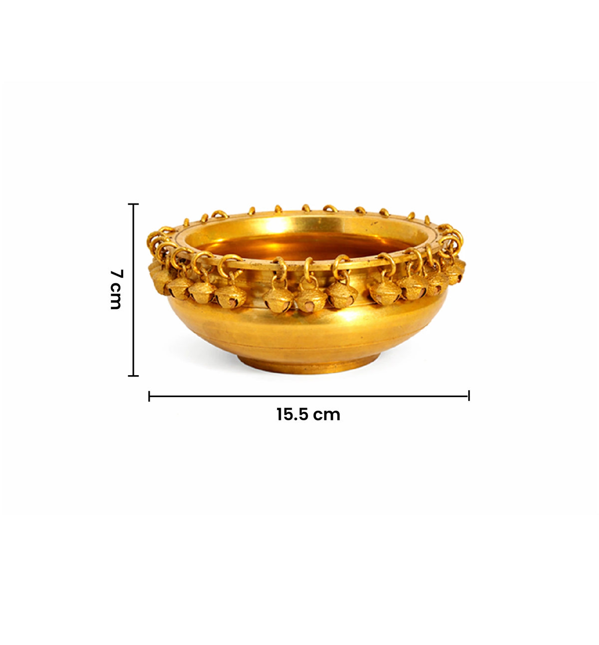 Handcrafted Bell Metal Urli Bowl – Traditional Decorative Finish