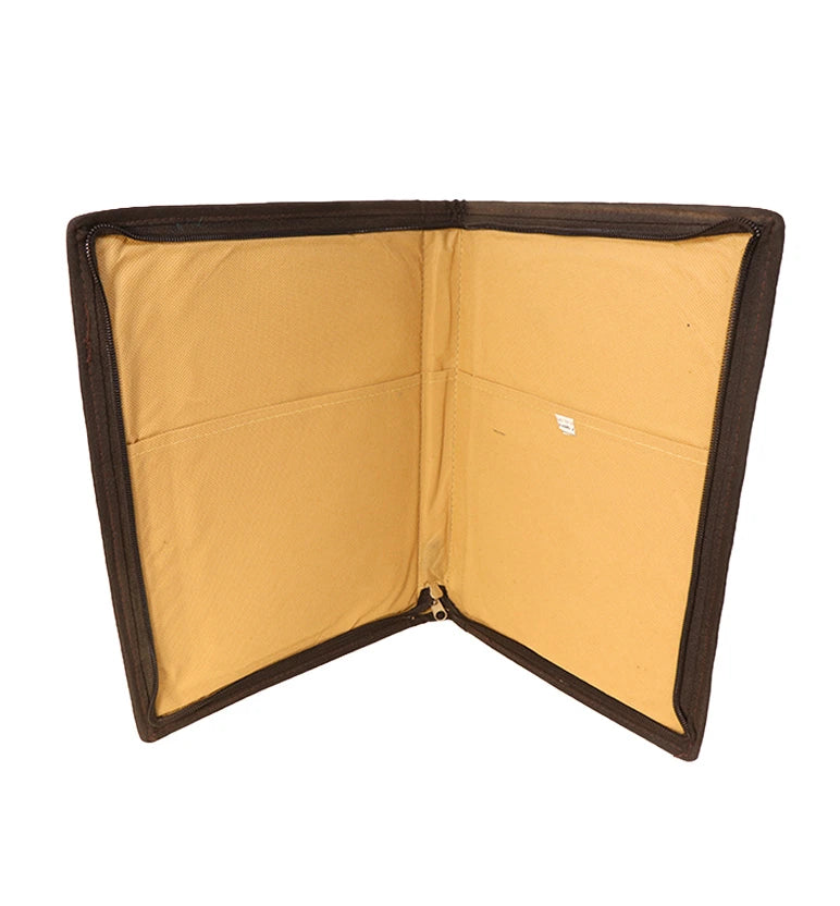 Handcrafted Jute File Folder – Eco-Friendly Document Organizer
