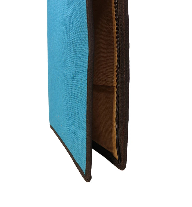 Handcrafted Jute File Folder – Eco-Friendly Document Organizer